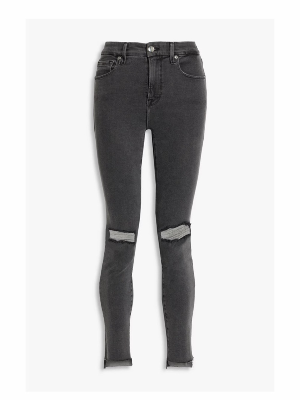 Good American Good Legs Skinny Jeans | Size 0 / 25 | NWT Dark Gray